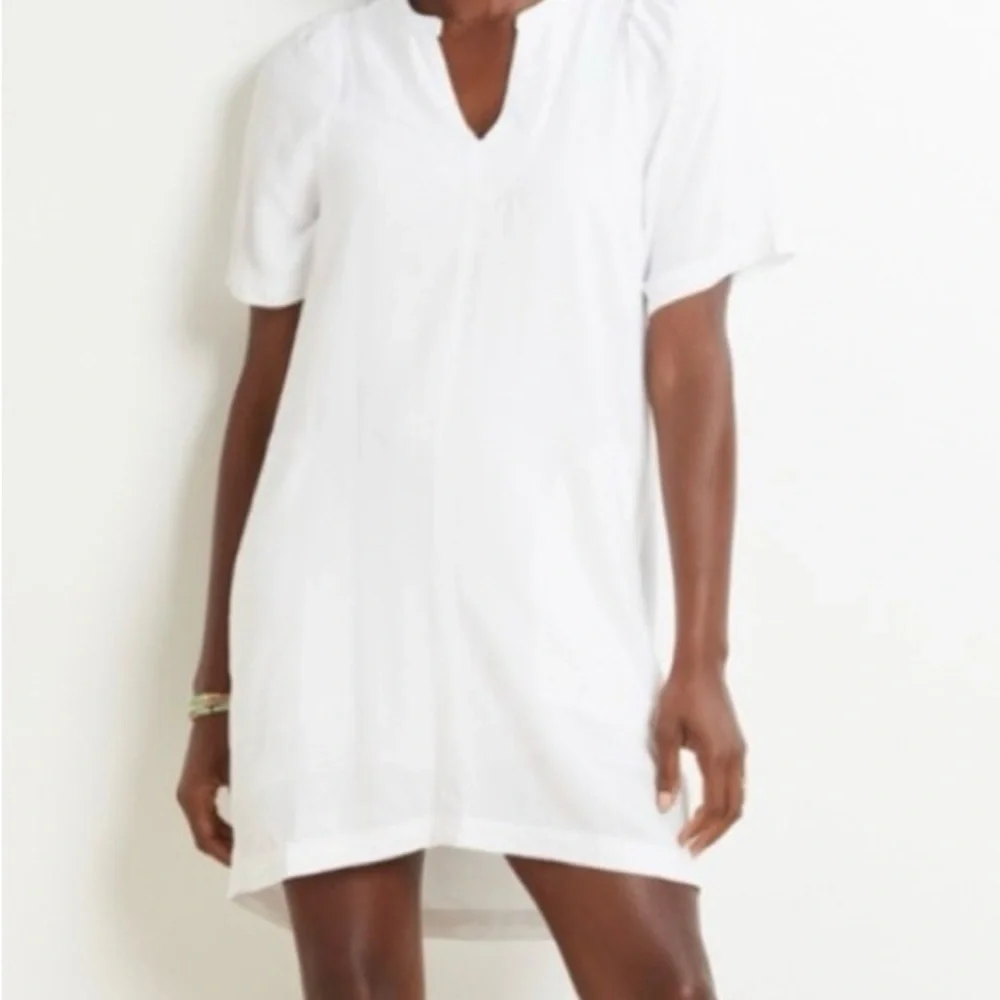 Splendid Tawny White Dress With Pockets Size Medium